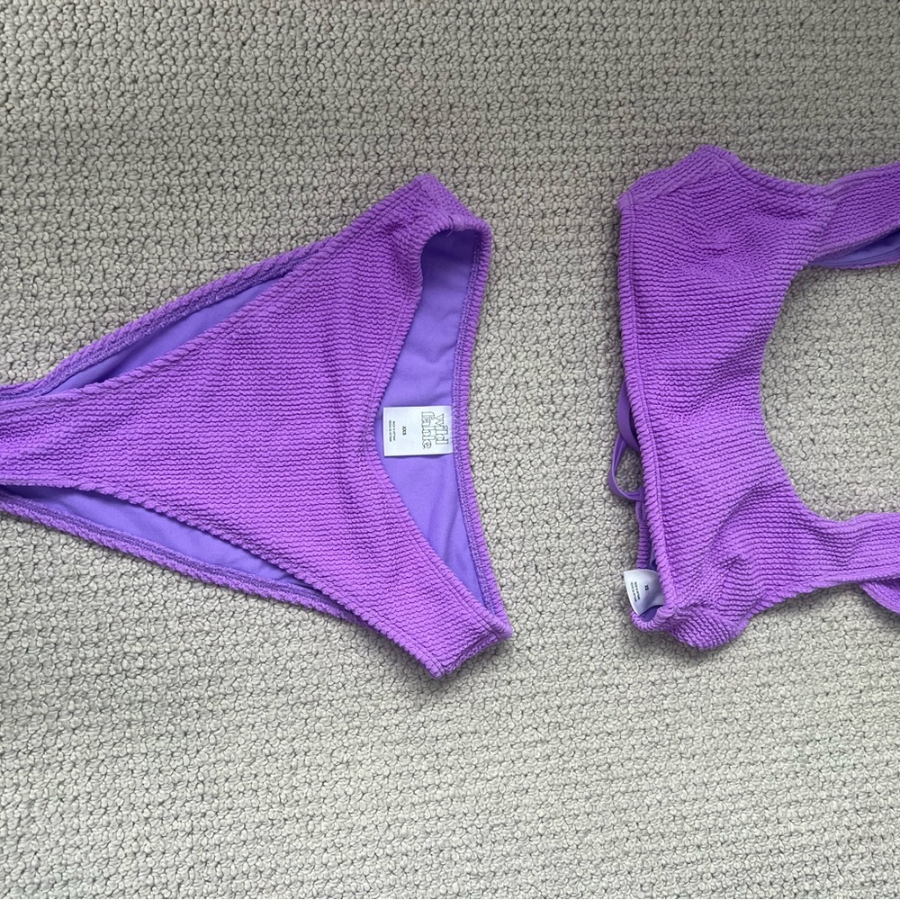 Vibrant Purple Bikini Set